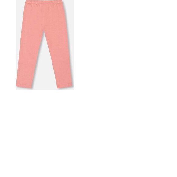 Deux par Deux Organic Cotton Rosette Pink Leggings With Cat Ears Applique 12M - Picture 5 of 10